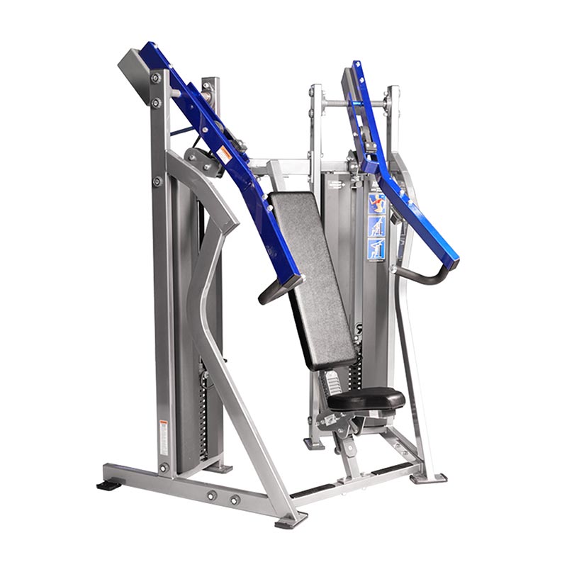 Iso-laterale hellingsborstpersmachine