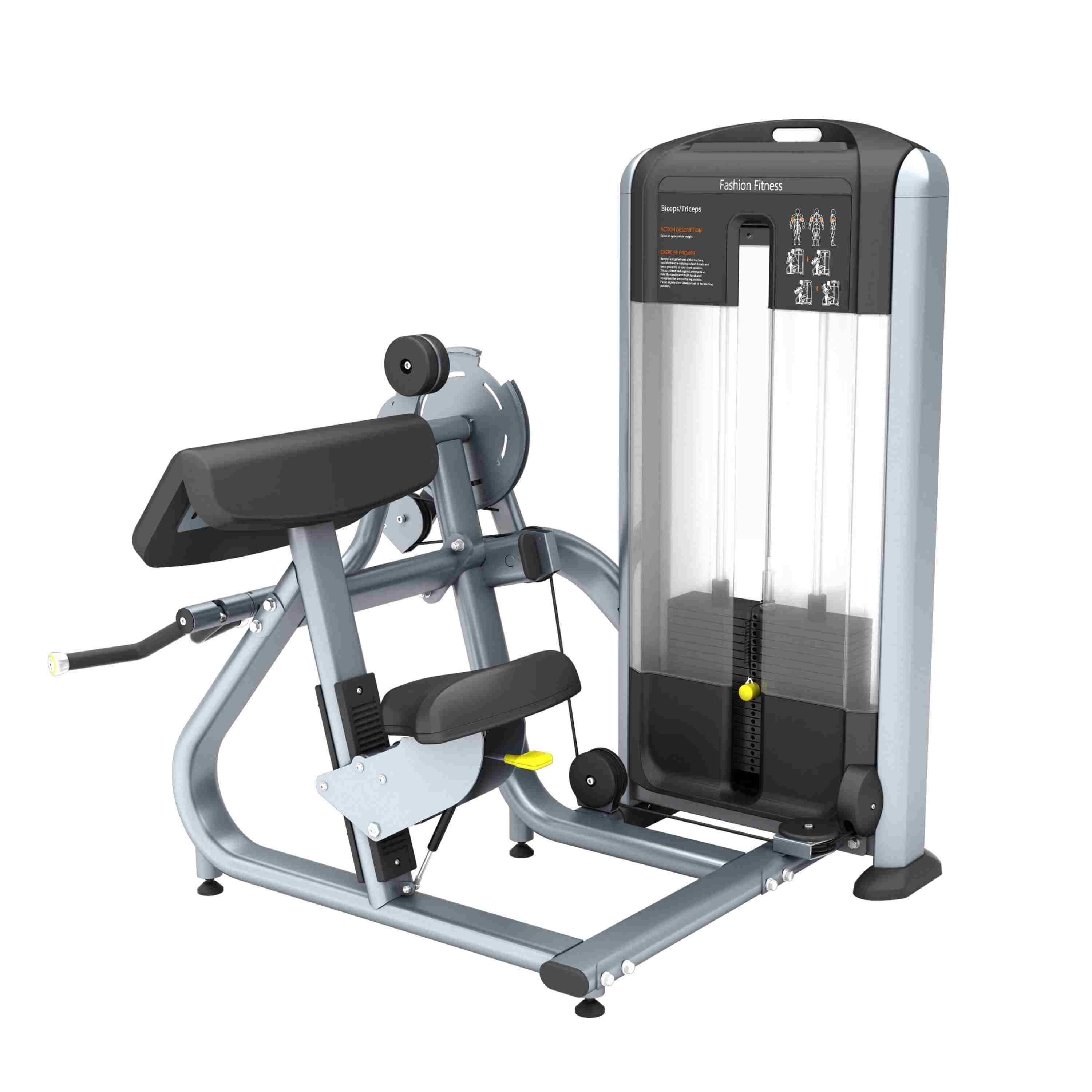 Zittende biceps-curlmachine