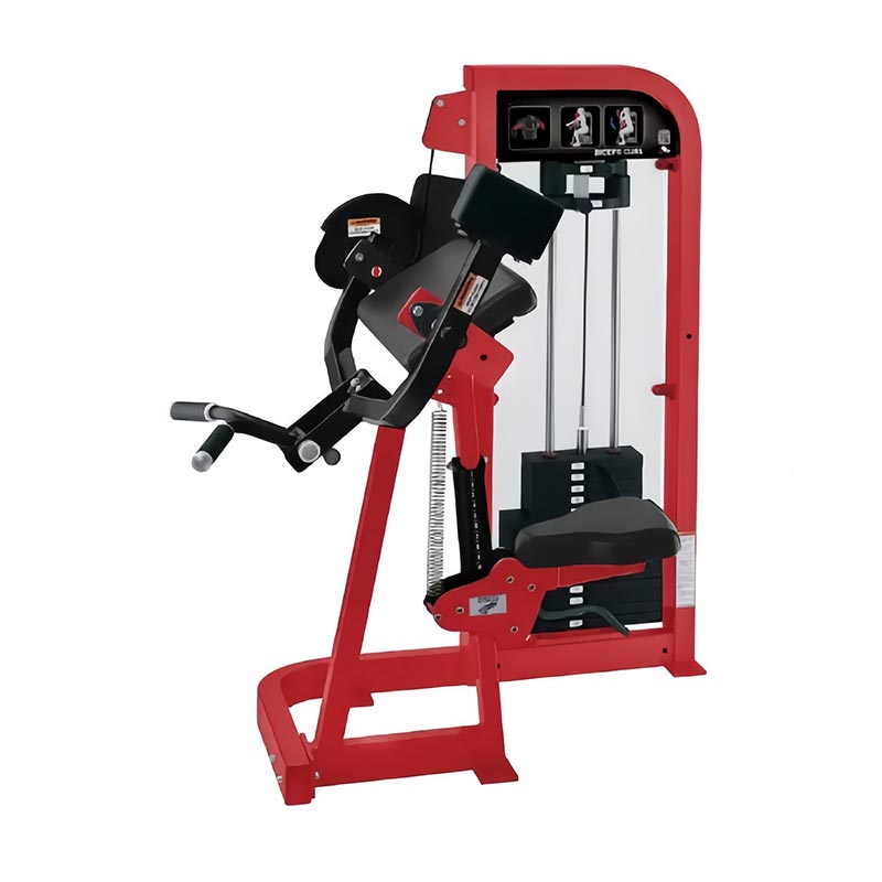 Selecteer Biceps Curl-machine